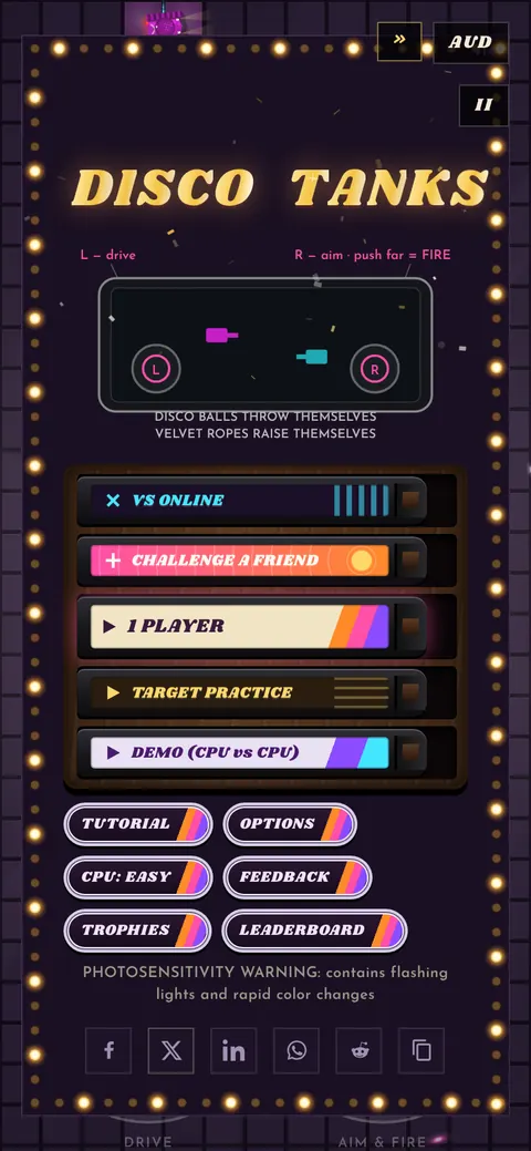 Phone menu with the twin-stick diagram
